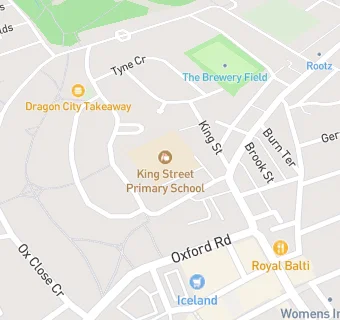 map for King Street Primary School