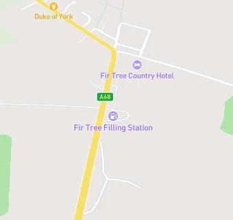map for Fir Tree Filling Station