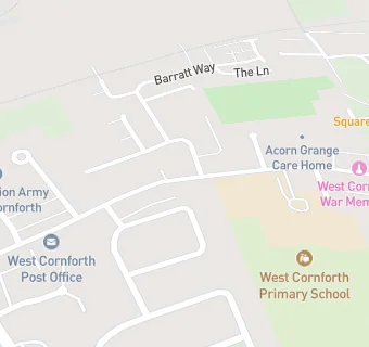 map for West Cornforth Primary School