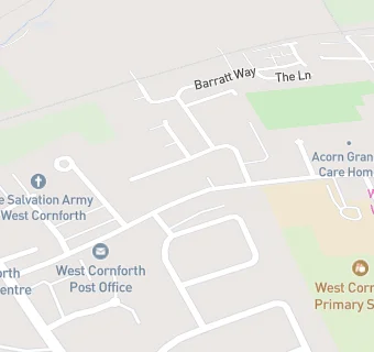 map for Cornforth House Partnership