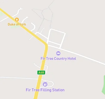 map for Fir Tree Country Hotel