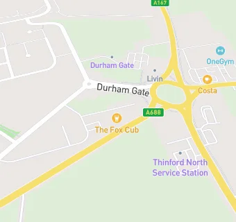 map for Durhamgate Care Home - Adore Care Homes