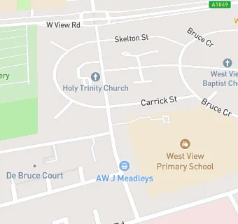 map for West View Primary School