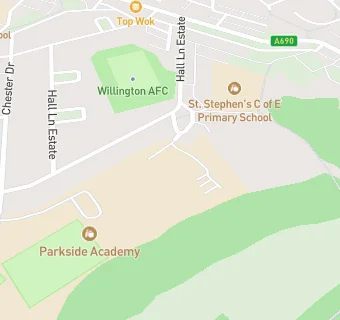 map for Parkside Sports College