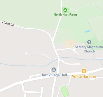 map for Hart Community Primary School