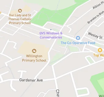 map for Willington Medical Group