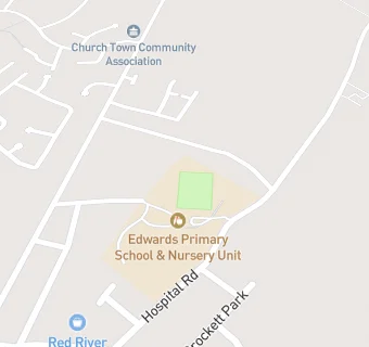 map for Edwards Primary and Nursery School