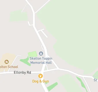 map for Skelton Toppin Memorial Hall