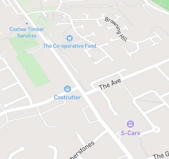 map for Coxhoe Club