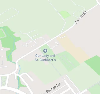 map for St Cuthberts Roman Catholic Voluntary Aided Primary School