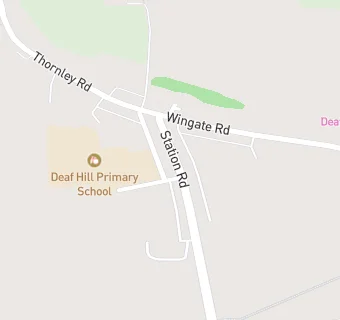 map for Deaf Hill Primary School