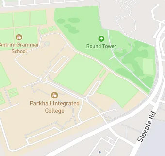 map for Parkhall College School Meals Kitchen