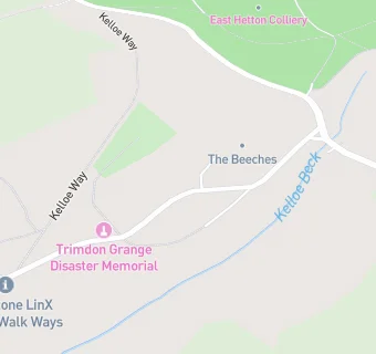 map for Beeches Nursing and Residential Home