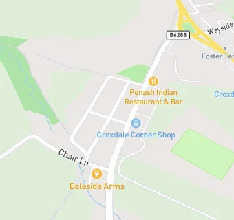 map for The Daleside Arms