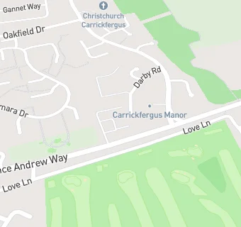 map for Centra Prince Andrew Way