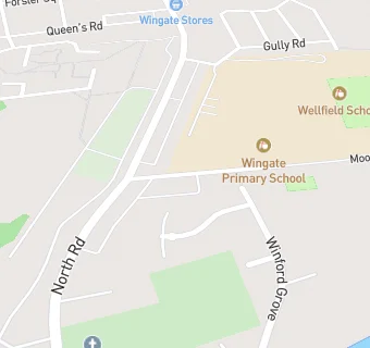 map for Wingate Primary (Juniors) School