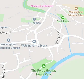 map for Wolsingham Pharmacy