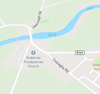 map for Ardstraw Presbyterian Church Hall