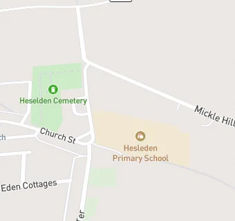 map for Hesleden Primary School