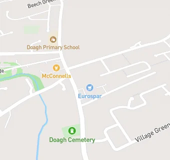 map for Eurospar Doagh