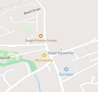 map for Doagh Playgroup