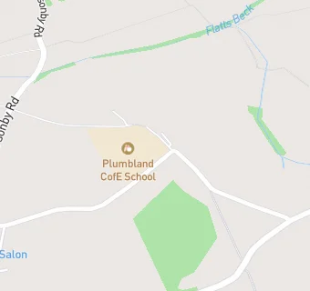 map for Plumbland CofE School