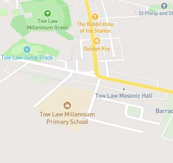 map for Tow Law Millennium Primary School