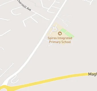 map for Spires Integrated Primary School