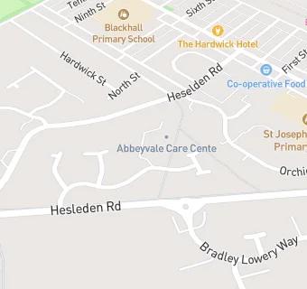 map for Essential Care - Abbeyvale Care Home