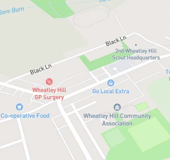 map for Wheatley Hill Constitutional Club