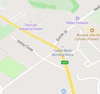 map for Tow Law Community Centre