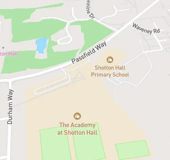 map for The Academy at Shotton Hall