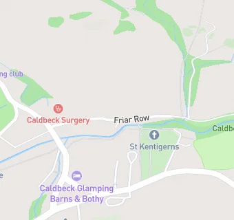 map for Caldbeck Surgery