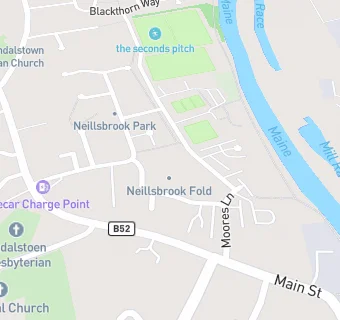 map for Neillsbrook Fold Luncheon Club