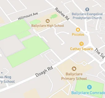 map for Newtownabbey Foodbank (Ballyclare Distribution Centre)