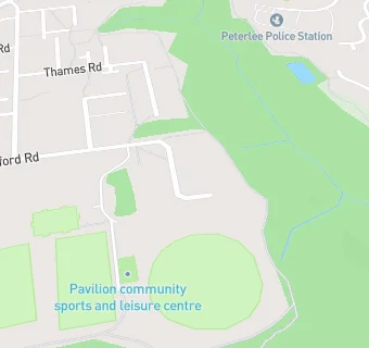 map for Peterlee Cricket Club