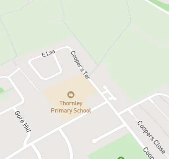 map for Thornley Primary School