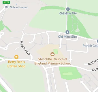 map for Shincliffe CofE (Controlled) Primary School