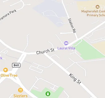 map for Church Street Brasserie