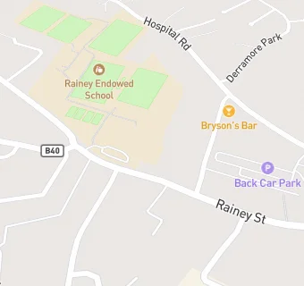 map for Rainey Endowed School