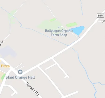 map for Ballylagan Organic Farm