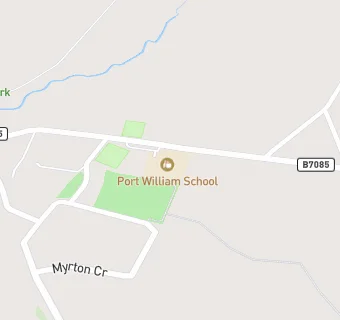 map for Port William School