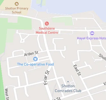 map for Shotton Parmesan House