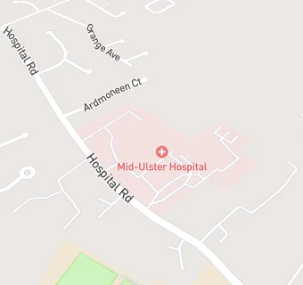 map for Mid Ulster Hospital Catering Dept