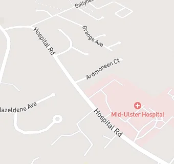 map for Magherafelt Adult Centre