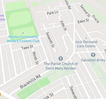 map for Horden Parish Council