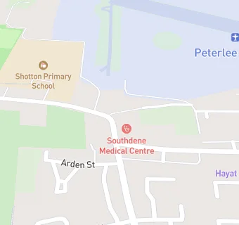 map for Shotton Colliery Officials Club