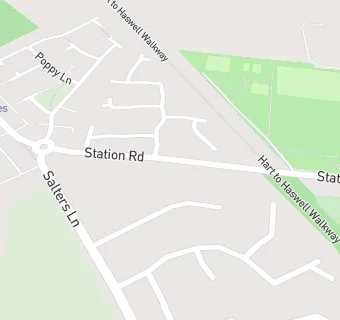 map for Station Road Surgery