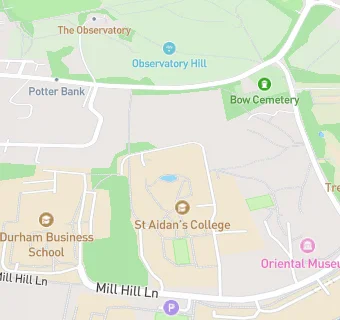 map for Durham University - St Aidans College