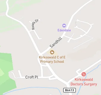 map for Kirkoswald CofE School